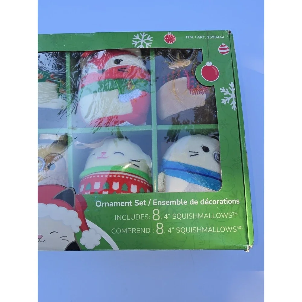 Squishmallows christmas ornaments